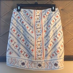 Beautiful embroidered skirt