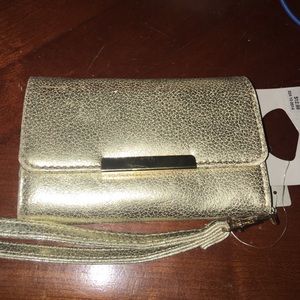 iPhone 5/5c phone wallet HAS A WRIST BAND