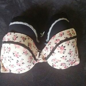 2 Laura Ashley bras