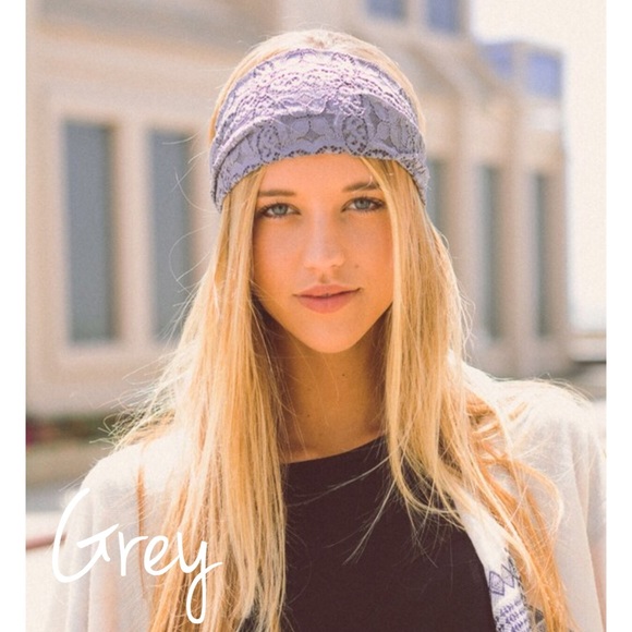 SOLD OUT! Vintage Boho Lace Headbands - Picture 2 of 3