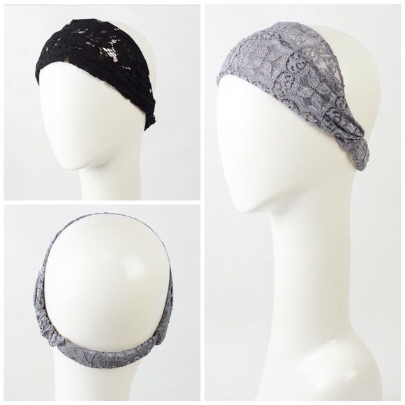 SOLD OUT! Vintage Boho Lace Headbands - Picture 3 of 3