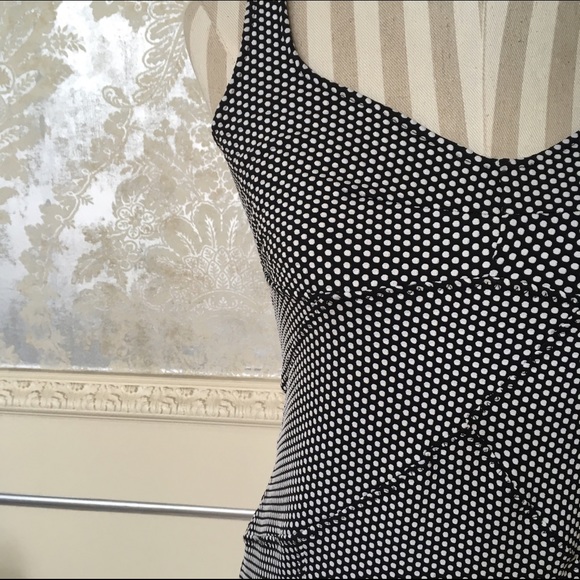 Free people - Intimately bodycon polka dot dress.