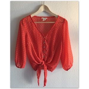 🔸Tangerine Blouse🔸