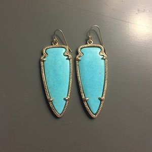 Kendra Scott 'Skylar' earrings in Turquoise