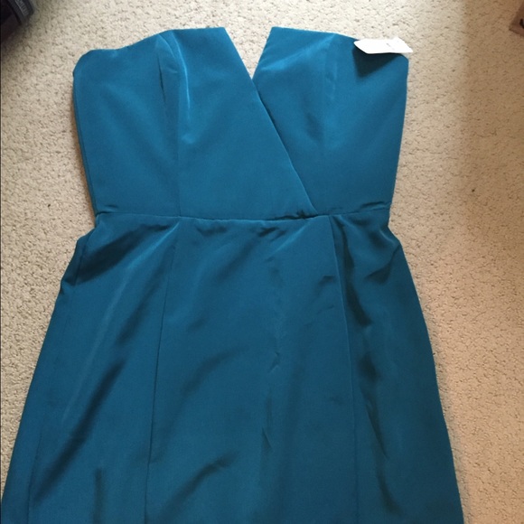 Brand new neimans Naven teal dress S