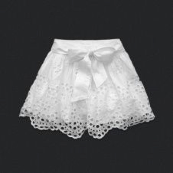 Navy Blue Gilly Hicks Lace Skirt