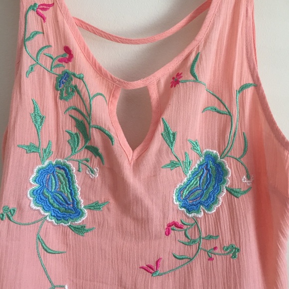 Coral ModCloth tank - Picture 2 of 3