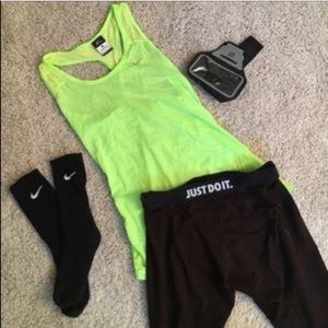 Nike Dri-fit Tank Lime Green