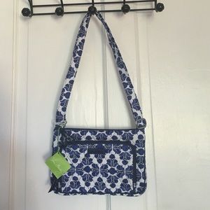 "Little Hipster" Cobalt Tile Purse