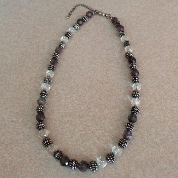 Glass beaded adjustable handmade unisex Choker