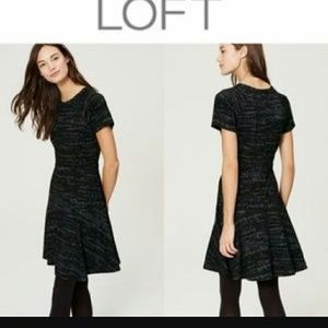LOFT space dye flippy dress