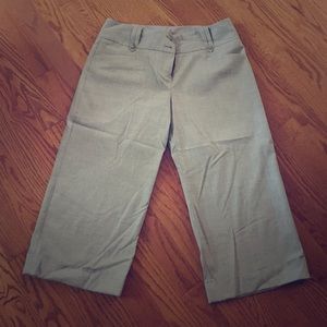 Grey Cassidy fit cropped pants from the Limited