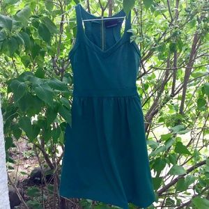 Emerald Cynthia Rowley Dress. Pockets!