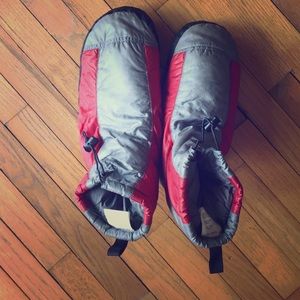 Extra large men's down booties