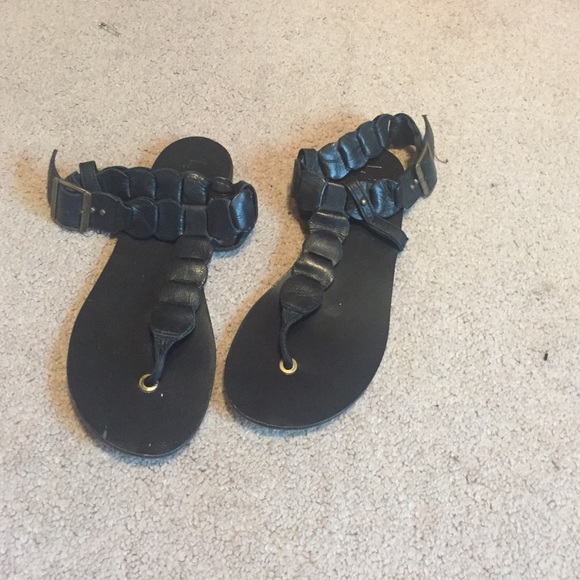 Black sandals