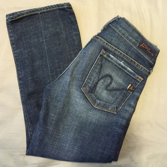 Citizens of Humanity cropped jeans -sz 24