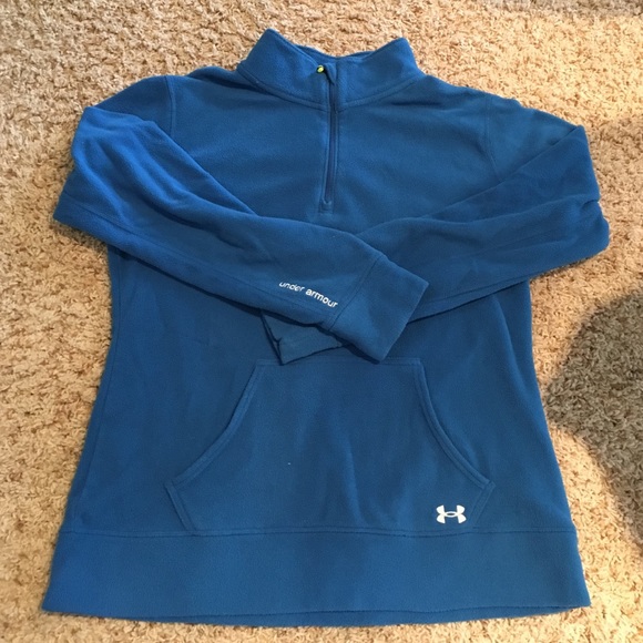 Blue Under Armour fleece Sweater!