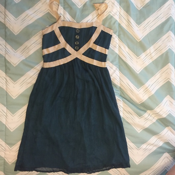 Silk Blue Sundress