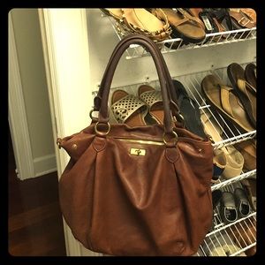 Leather J.crew handbag!