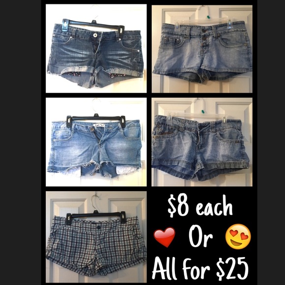 5 pairs of Shorts for ONLY $25