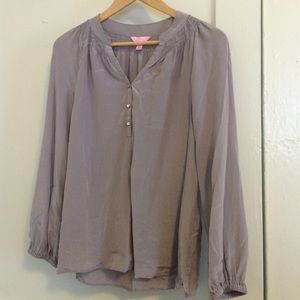 Lilly Pulitzer rare silver Elsa XS