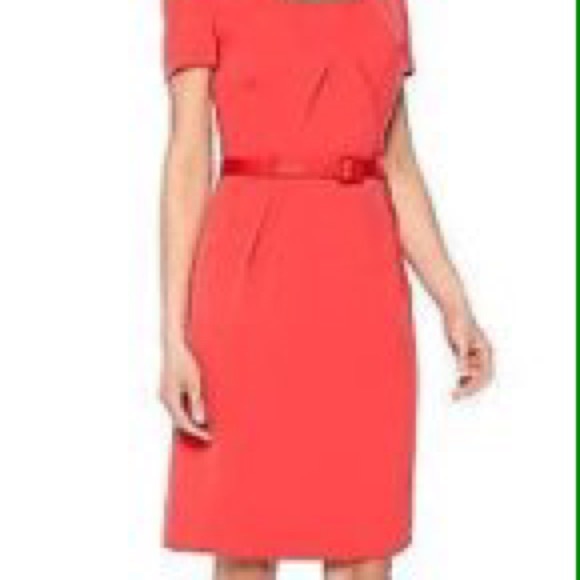 Tahari ASL Rose Cap Sleeve Dress - Picture 4 of 4