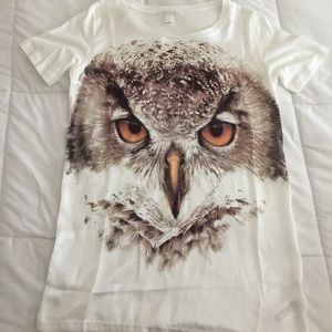 Forever 21 Owl Tee shirt