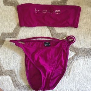 Bebe two-piece bikini Medium