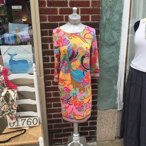 Trina Turk 3/4 sleeve Dress