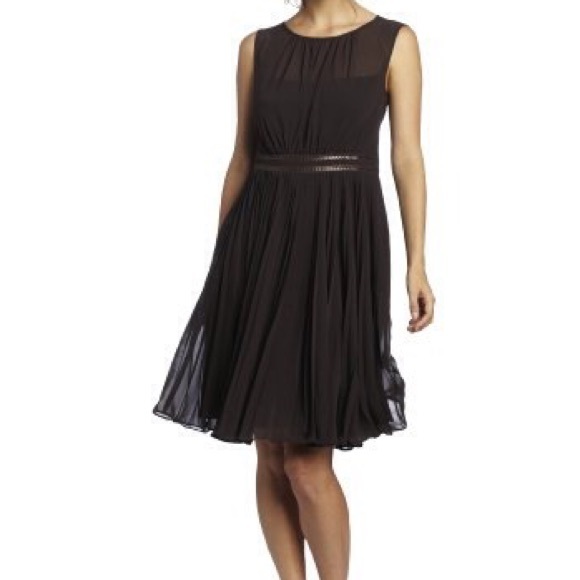 Anne Klein Illusion Sleeveless Dress - Picture 2 of 4