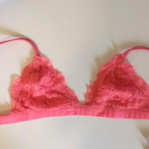 Pink bralette