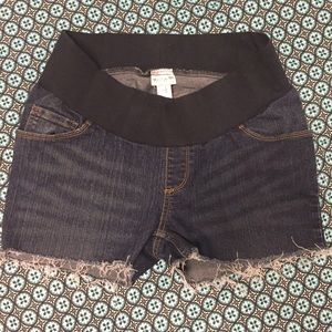 Maternity Motherhood jean shorts