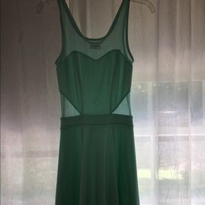 Mesh Back Dress