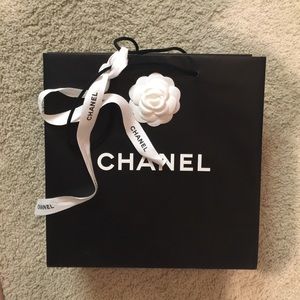 Authentic Chanel Shoes box and bag
