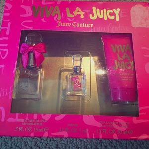 Viva La Juicy perfume and lotion set