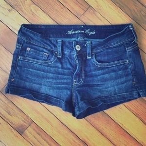 American eagle jean shorts