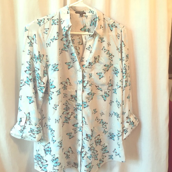 Ashton blouse with butterfly print. New with tag.