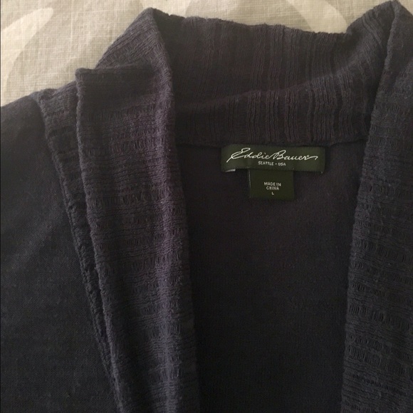 LAST CHANCE!! Eddie Bauer summer weight cardigan - Picture 2 of 3