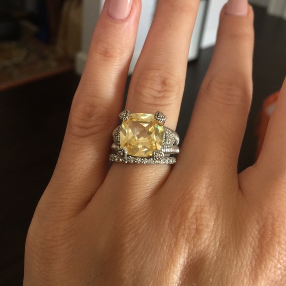 Judith Ripka Citrine Ring 2025