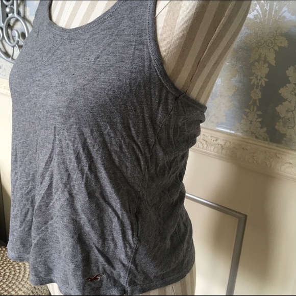 Hollister gray tank top