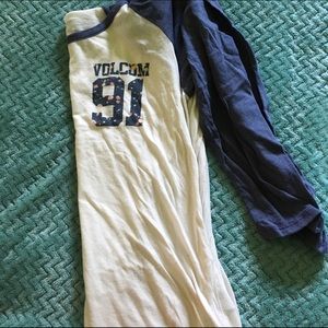 Volcom baseball tee