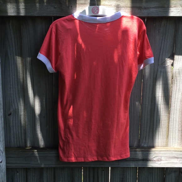 ‼️SOLD‼️BNWT VS PINK BLING RINGER TEE - Picture 2 of 2