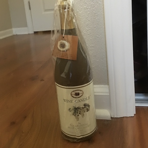 Wine Bottle Candle