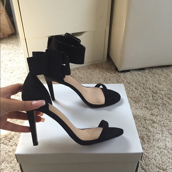 ASOS Shoes - Asos Buckle Detail Black Sandal size us 6 !