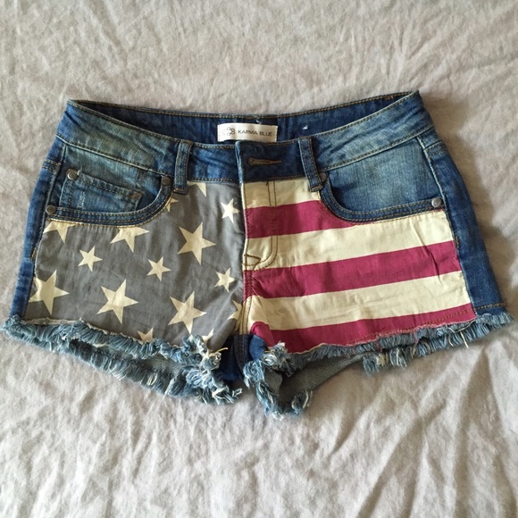 Stars & Stripes shorts - great for the 4th!