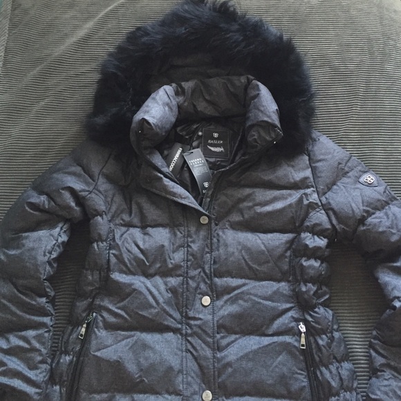 Basler parka w/ raccoon hood (like Montcler)