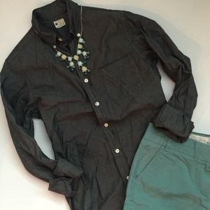 {J. Crew Oxford top • Sz S/M}