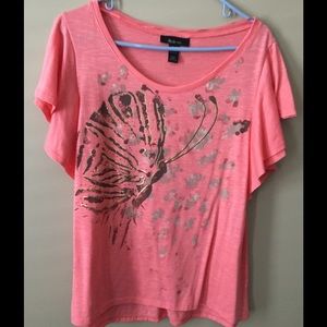 Style & Co Coral Top