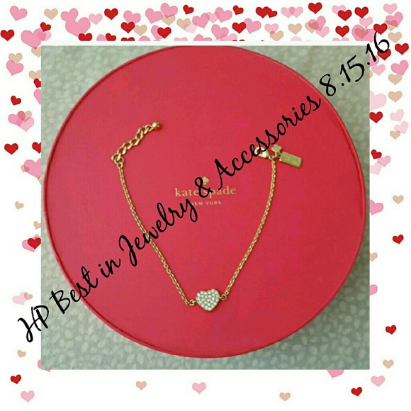 🔴 Kate Spade Gold Pave Bracelet