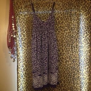 Pretty purple sundress